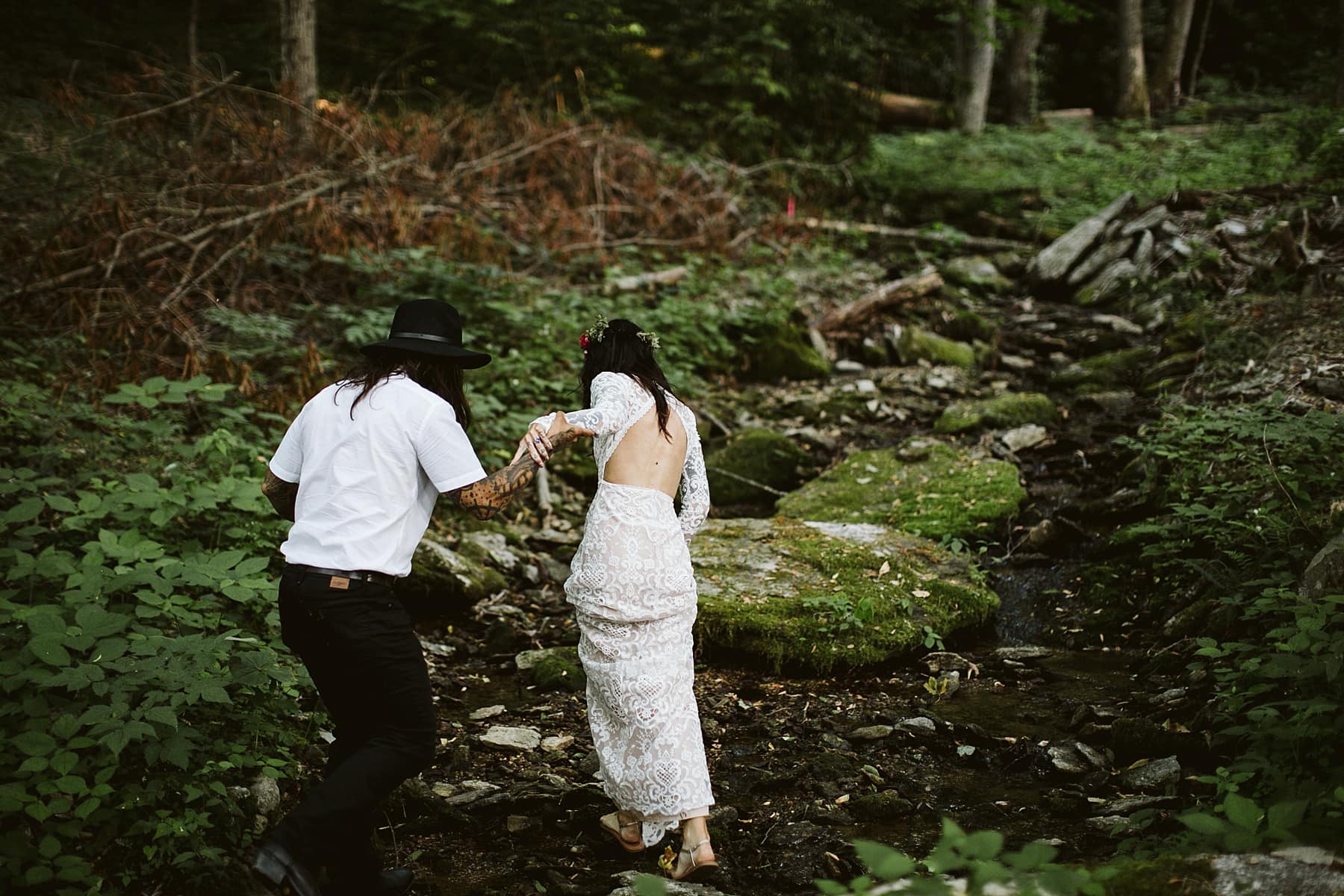 Asheville Wedding Photos, Asheville Wedding Photographer, Asheville Elopement Photos, Asheville Wedding Venues, Asheville Engagement Photographer, Secret Waterfall Elopement, Elopement Photos, Asheville Elopement Photographer, Waterfall Elopement, CarolynMariePhotography, Intimate Wedding Photos