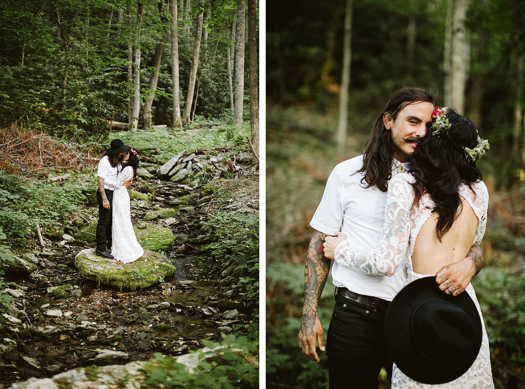 Asheville Wedding Photos, Asheville Wedding Photographer, Asheville Elopement Photos, Asheville Wedding Venues, Asheville Engagement Photographer, Secret Waterfall Elopement, Elopement Photos, Asheville Elopement Photographer, Waterfall Elopement, CarolynMariePhotography, Intimate Wedding Photos