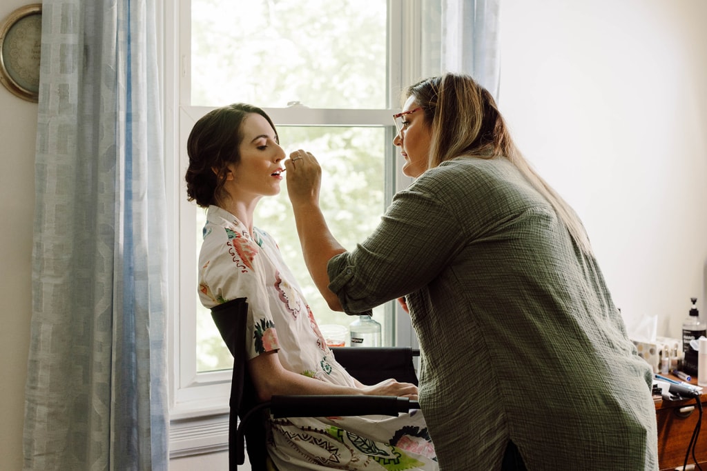 katherine+colin; wedding morning preps