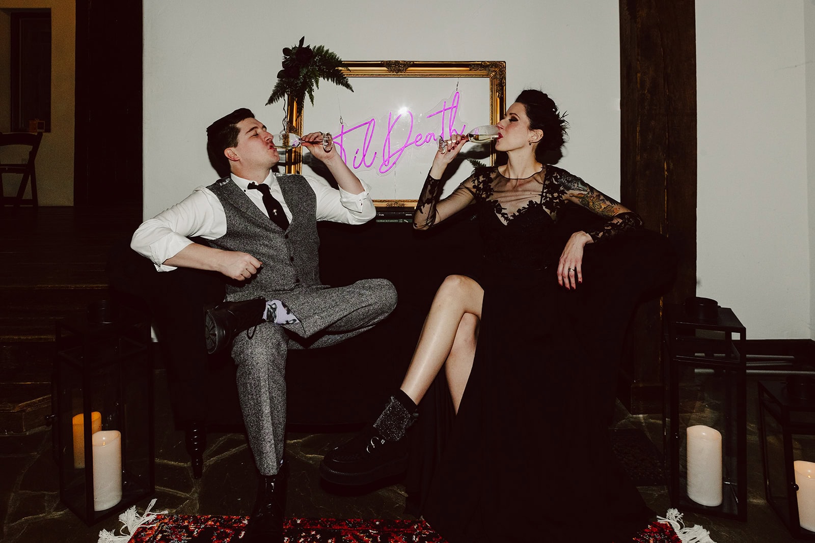 Lisa+Gavin Ladyhawke Castle Wedding